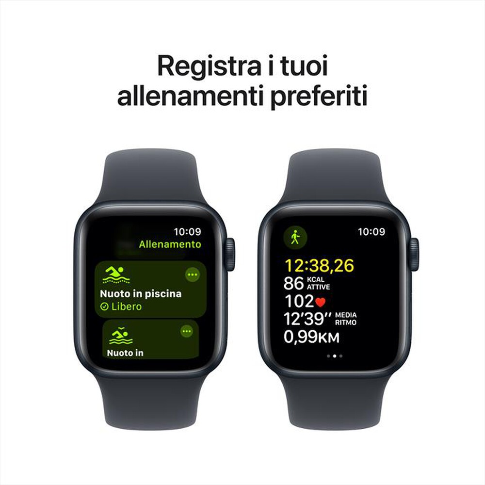 Immagine del prodotto APPLE - Watch SE GPS 40mm Cassa Alluminio-Midnight Sport Band Midnight S