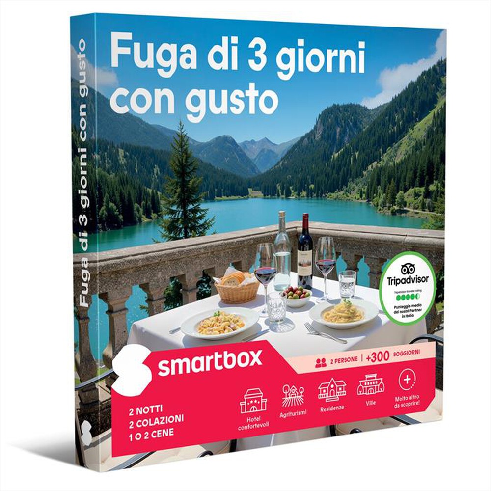 Immagine del prodotto SMARTBOX - FUGA DI 3 GIORNI CON GUSTO-eBox digitale
