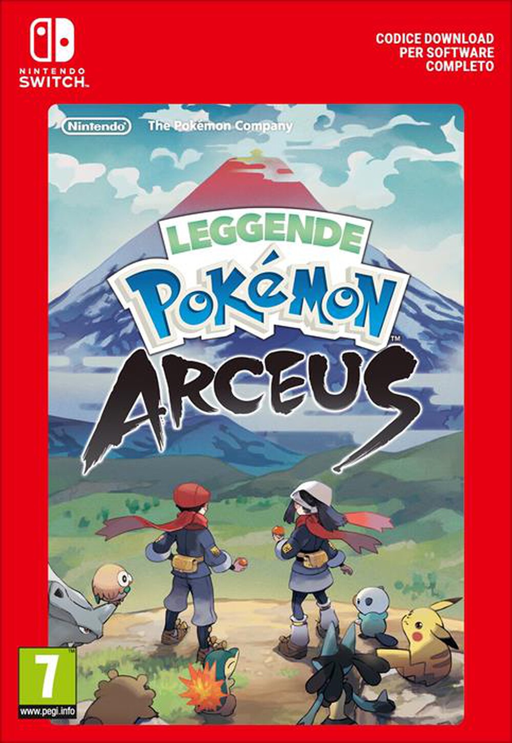 Immagine del prodotto NINTENDO - LEGGENDE POK&Eacute;MON: ARCEUS - CODICE DOWNLOAD