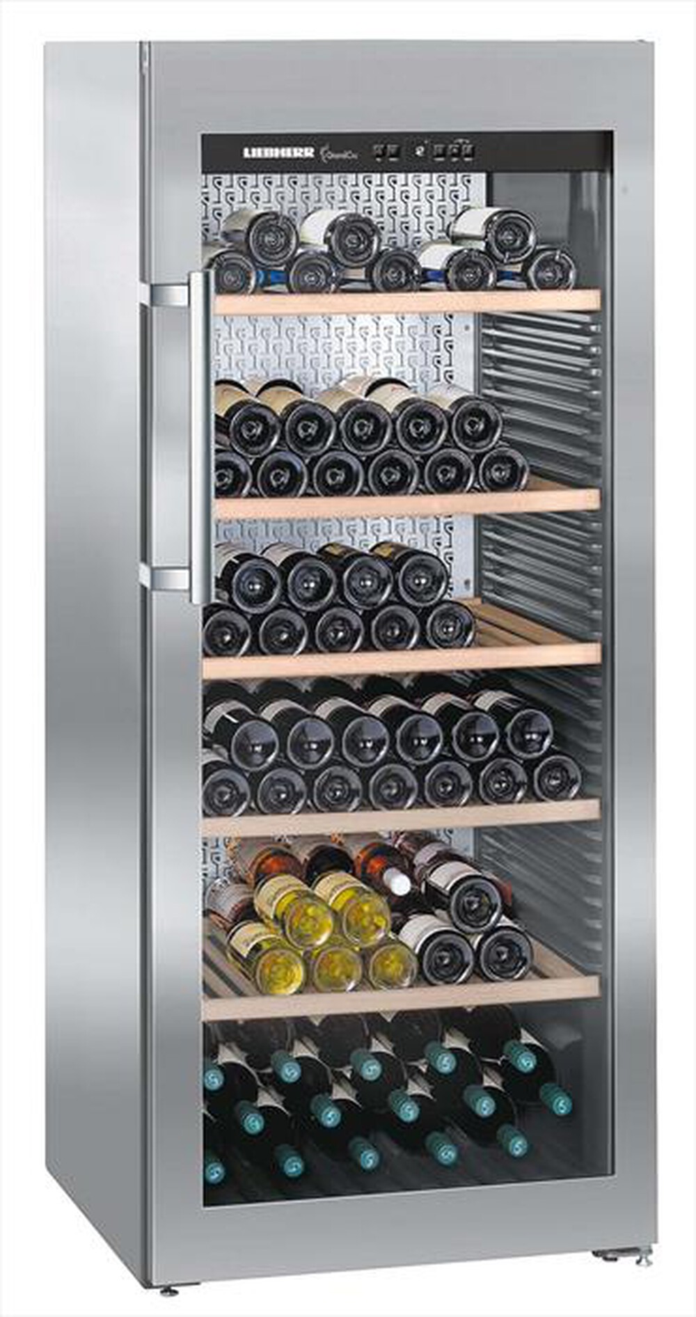 Immagine del prodotto LIEBHERR - Cantinetta WKES 4552-22 Classe F 201 bottiglie-Acciaio