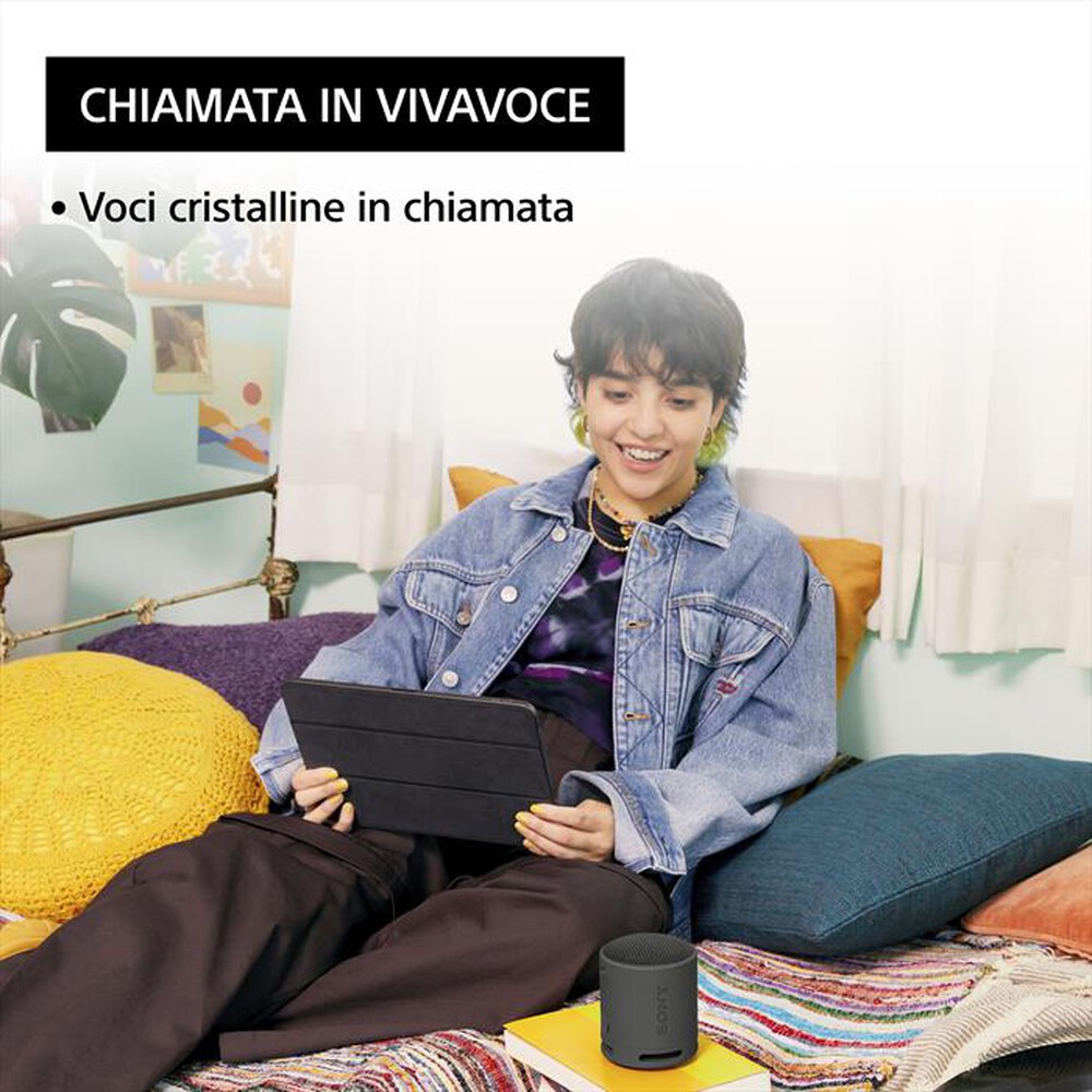 Immagine del prodotto SONY - Speaker SRSXB100D.CE7-Arancione