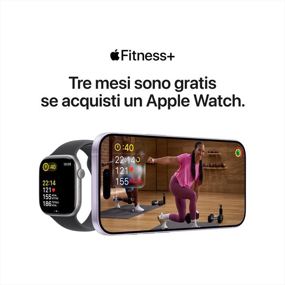 Immagine del prodotto APPLE - Watch SE 3 GPS 40mm Alluminio-Sport Band Mezzanotte - S/M