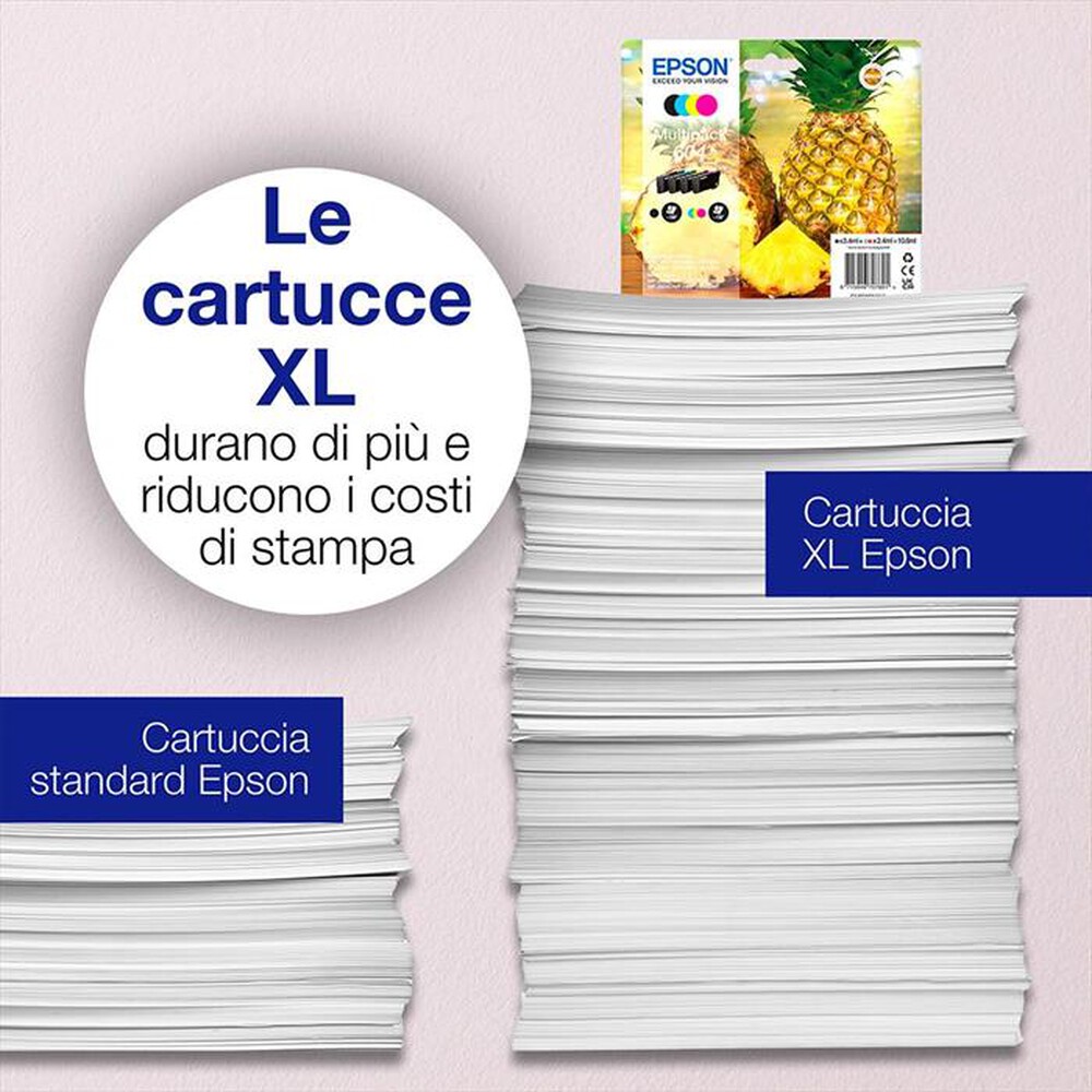 Immagine del prodotto EPSON - Cartuccia INK SERIE ANANAS CIANO 604 XL-Ciano