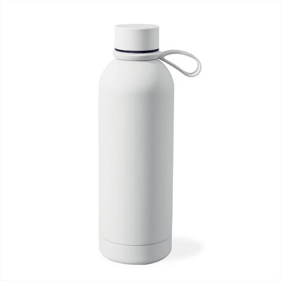 PURO - Bottiglia in acciaio doppio strato 500ml-bianco