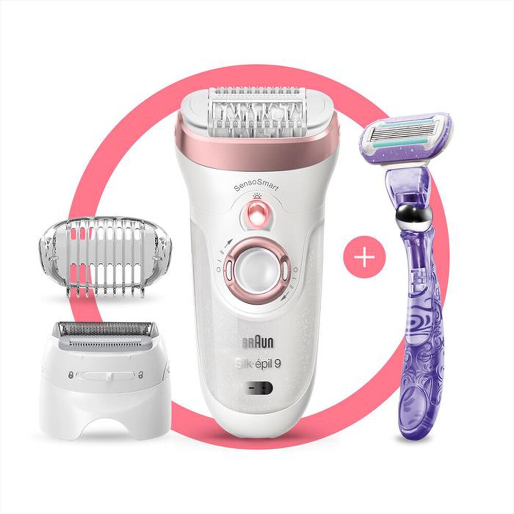 Immagine del prodotto BRAUN - Silk-&eacute;pil 9 9-870-Bianco/Oro rosa