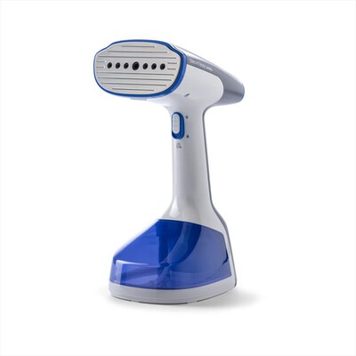 IMETEC - Ferro da stiro verticale STEAM EASY EXPRESS-Bianco, grigio, blu