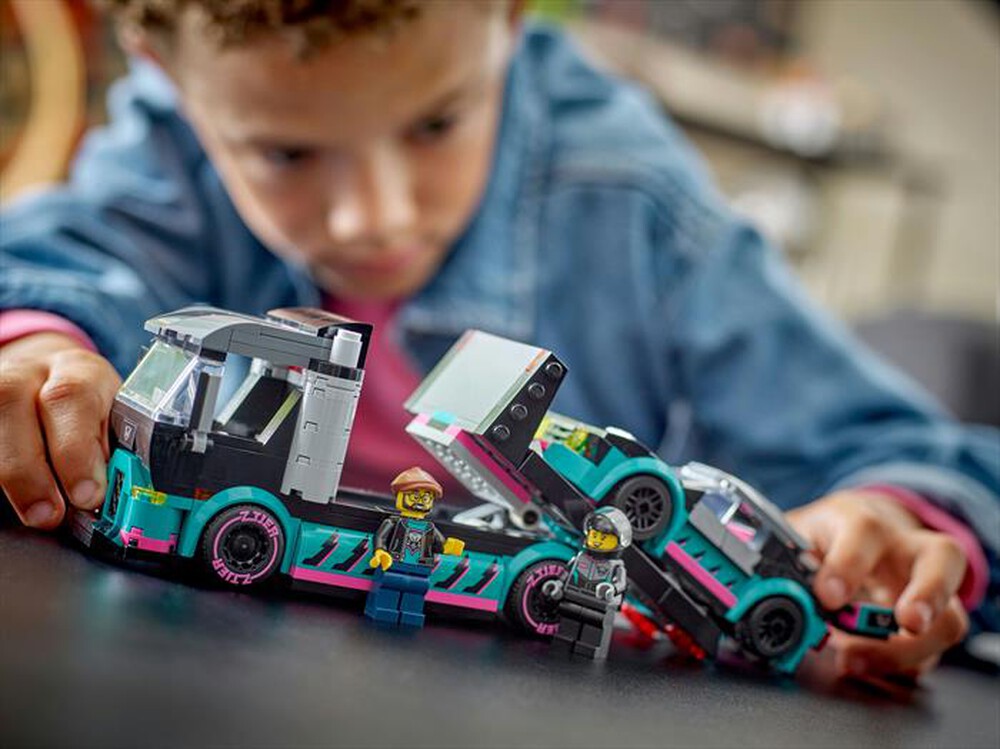 Immagine del prodotto LEGO - CITY Auto da corsa e trasportatore 60406