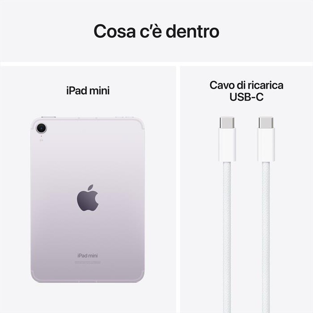 Immagine del prodotto APPLE - iPad Mini Wi-Fi + Cellular 256GB-Viola