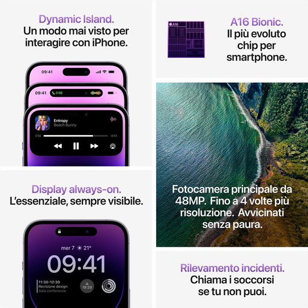 Immagine del prodotto APPLE - iPhone 14 Pro Max 128GB-Argento
