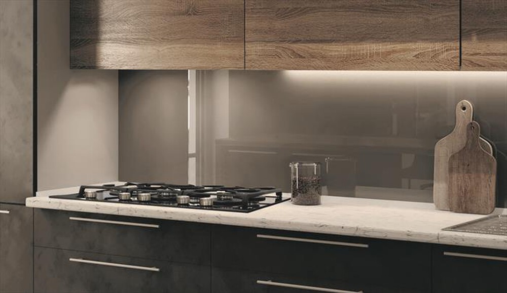Immagine del prodotto GLEM GAS - Piano cottura a gas GV75TXBK 70cm-Nero Lucido
