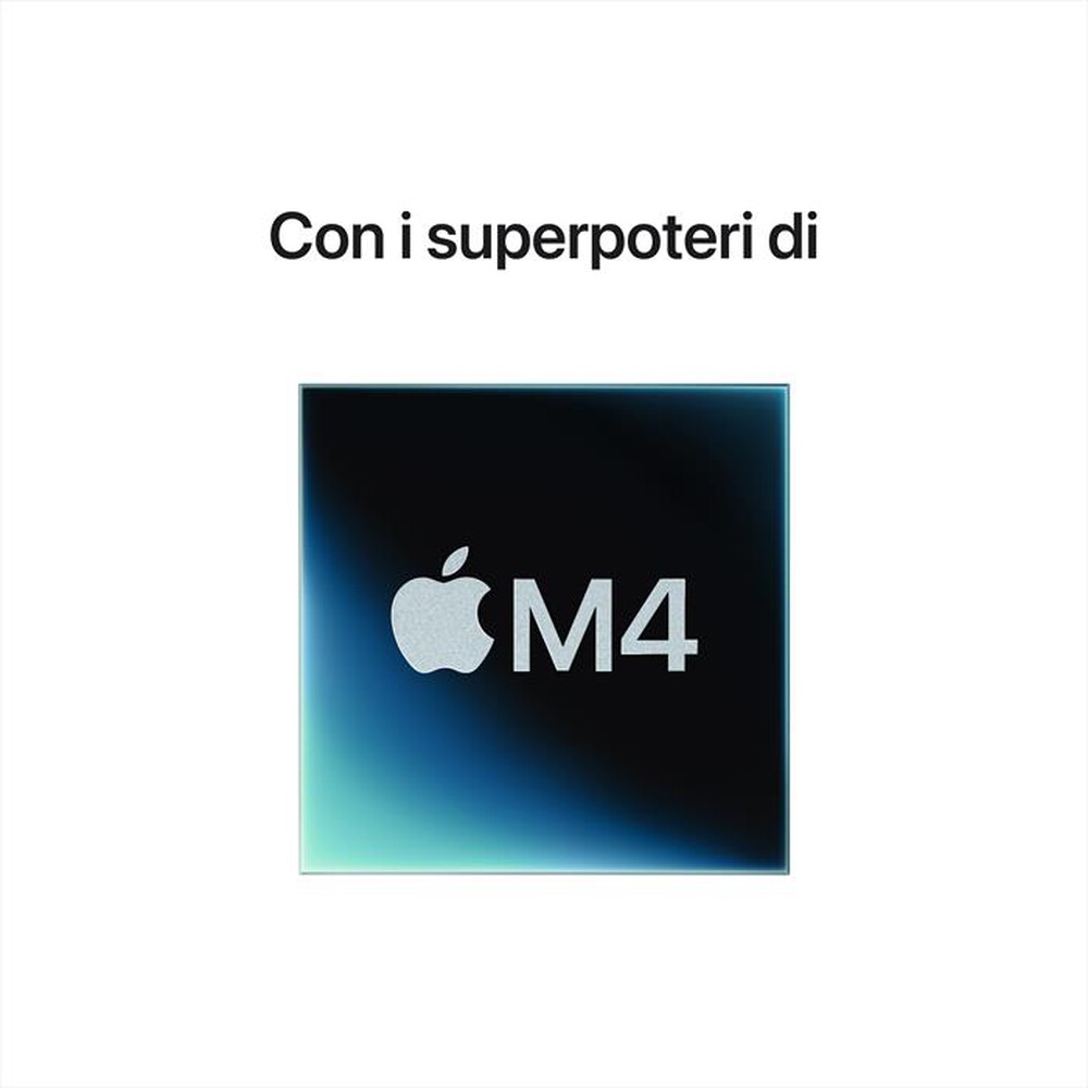 Immagine del prodotto APPLE - Mac Mini M4 Core 10 CPU 10 GPU 16GB 512GB SSD-Argento