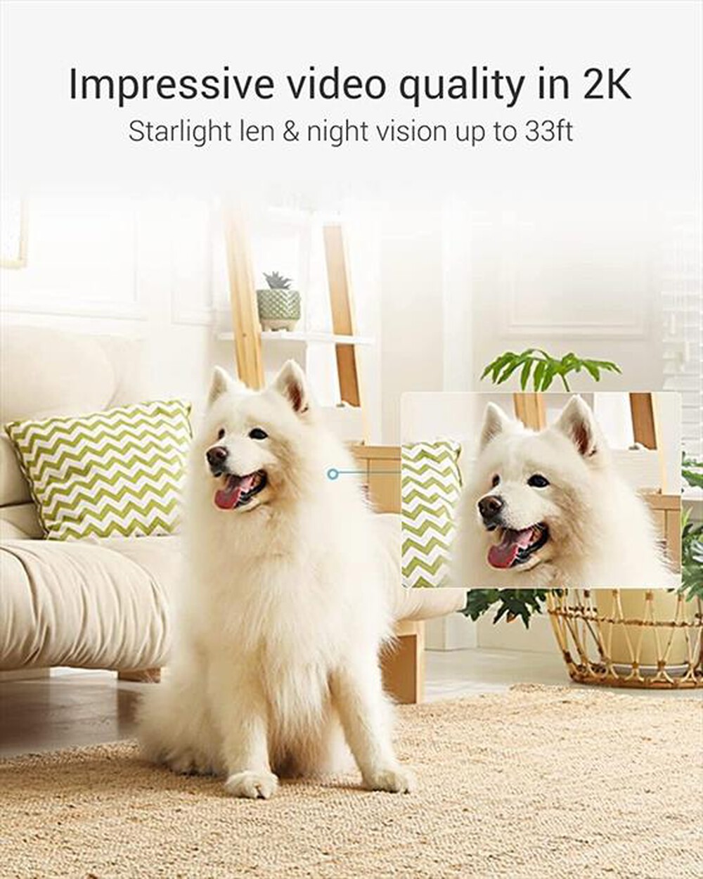Immagine del prodotto EZVIZ - Telecamera smart home C6-Bianco