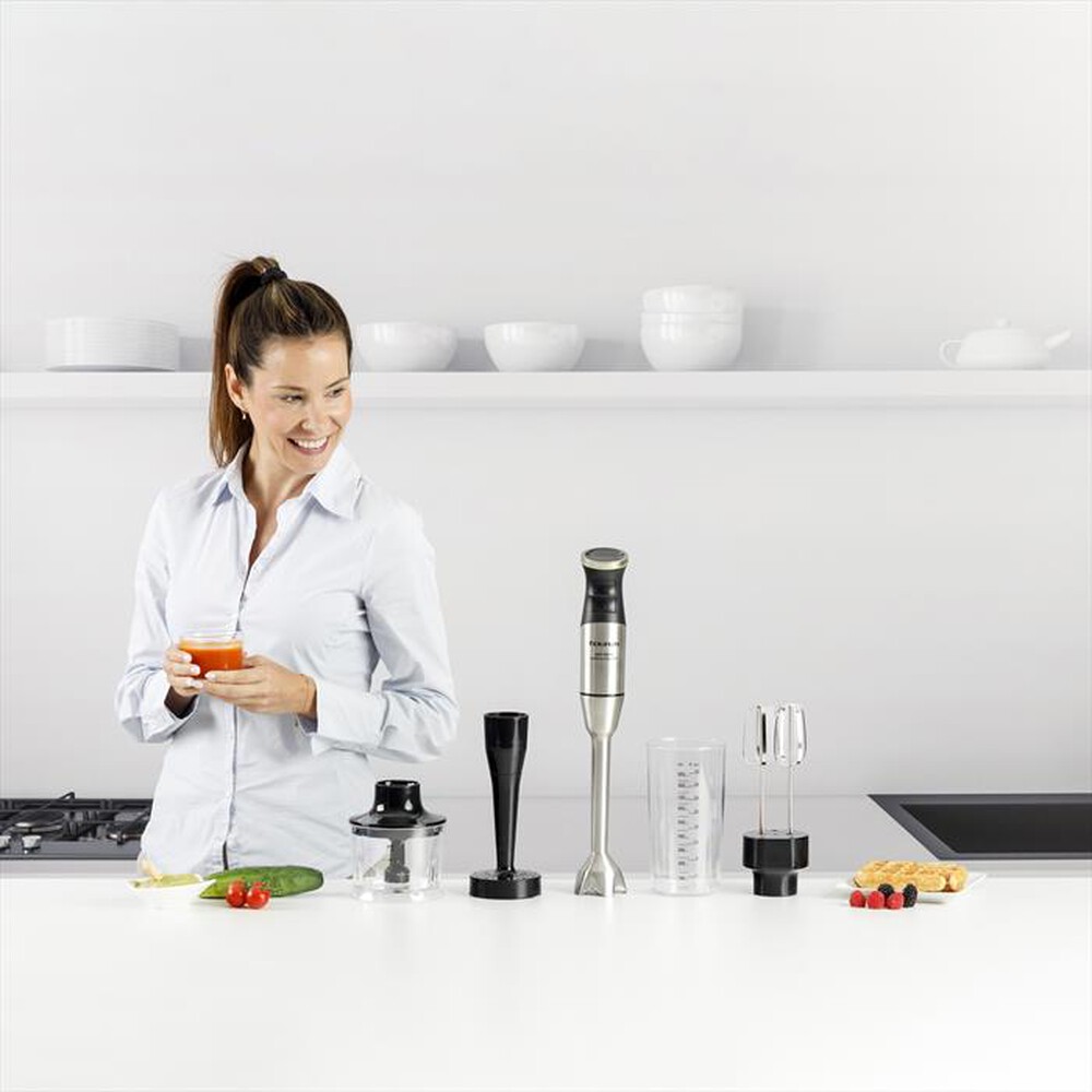 Immagine del prodotto TAURUS - Frullatore ad immersione BAPI 1500 LUXE XL FULLSET-Silver/nero