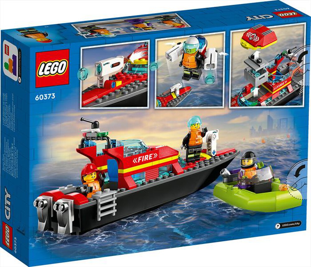 Immagine del prodotto LEGO - CITY Fire Barca di soccorso antincendio 60373