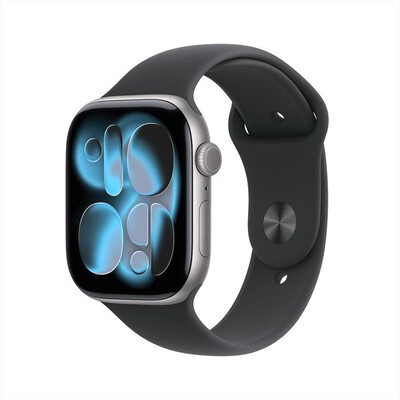 APPLE - Watch Series 11 GPS + Cellular 46mm Alluminio-Grigio - Sport Band Nero - S/M