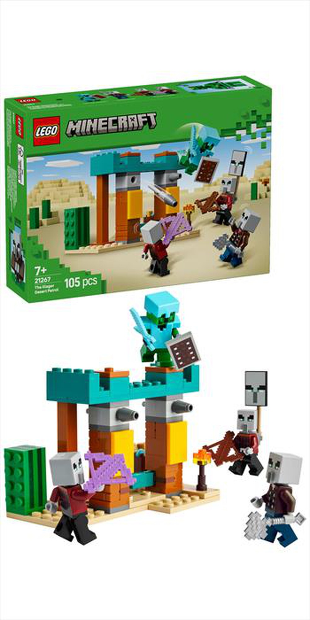 Immagine del prodotto LEGO - MINECRAFT Pattuglia nel deserto della bestia 21267