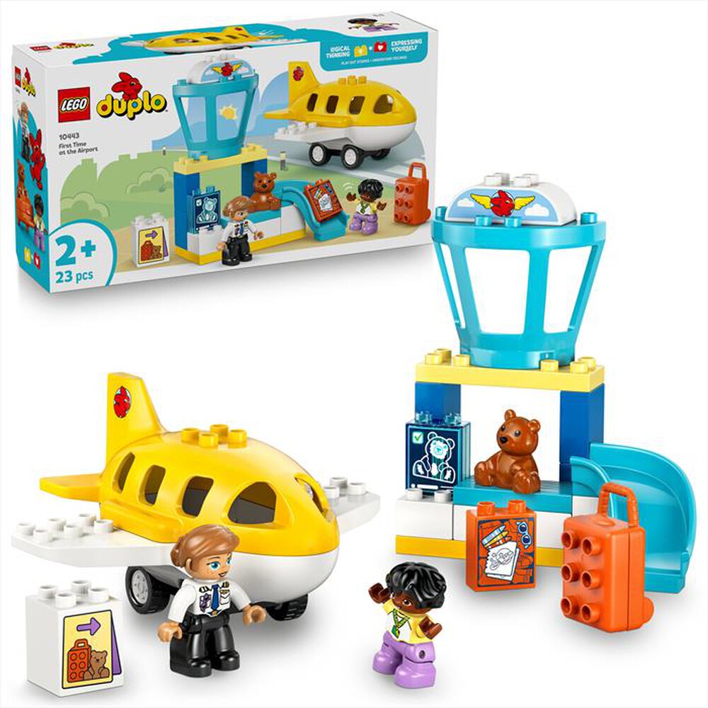 Immagine del prodotto LEGO - DUPLO Town La prima volta in aeroporto 10443
