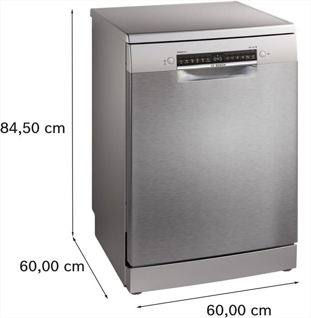 Immagine del prodotto BOSCH - Lavastoviglie SMS4EMI06E Classe B 14 Coperti-Acciaio inossidabile