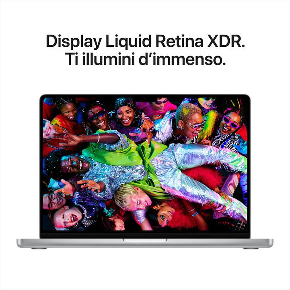 Immagine del prodotto APPLE - MacBook Pro 14" M5 Pro Core 15 CPU 16 GPU 24GB 2TB-Argento