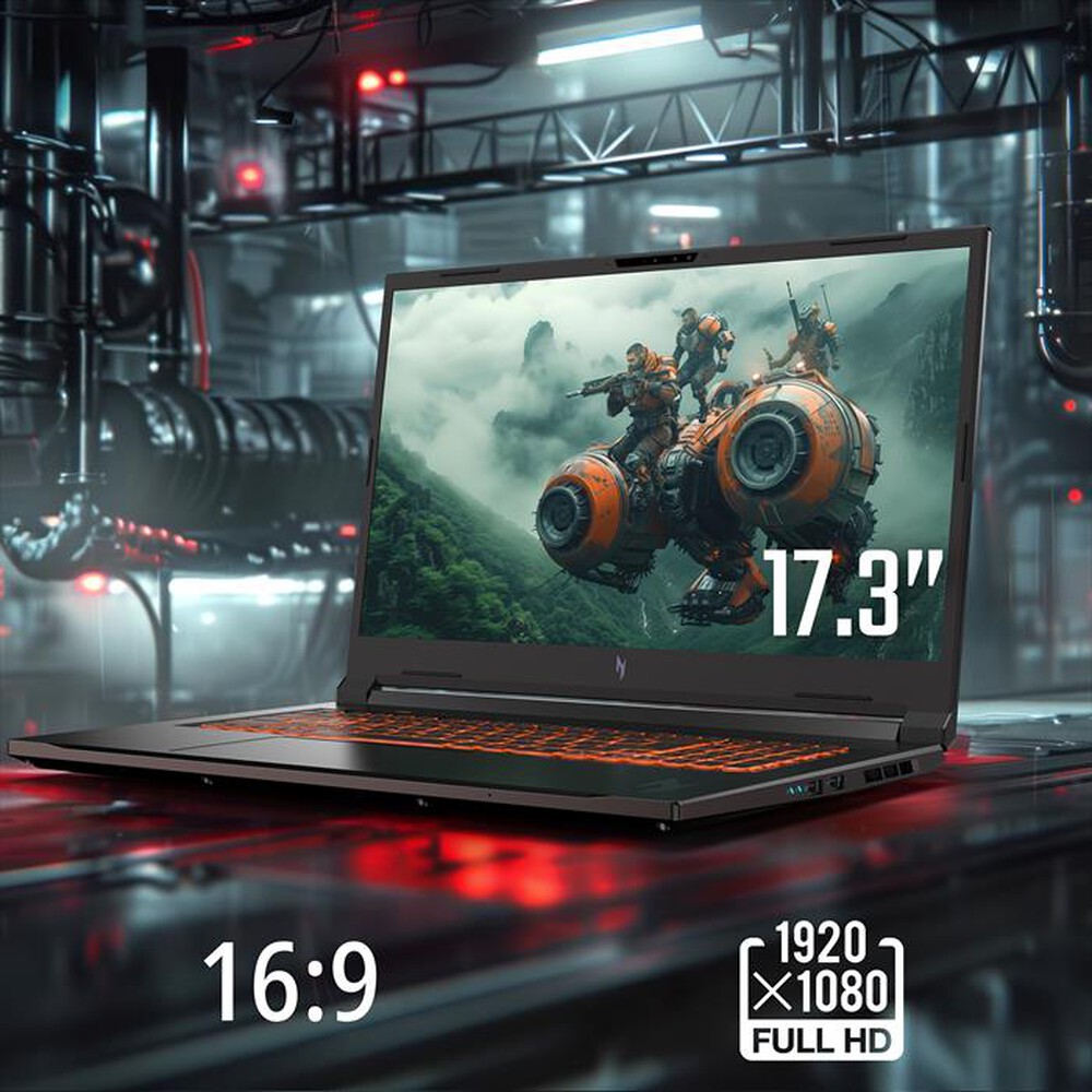 Immagine del prodotto ACER - Notebook NITRO V 17 AI ANV17-41-R70E 17.3"-Nero