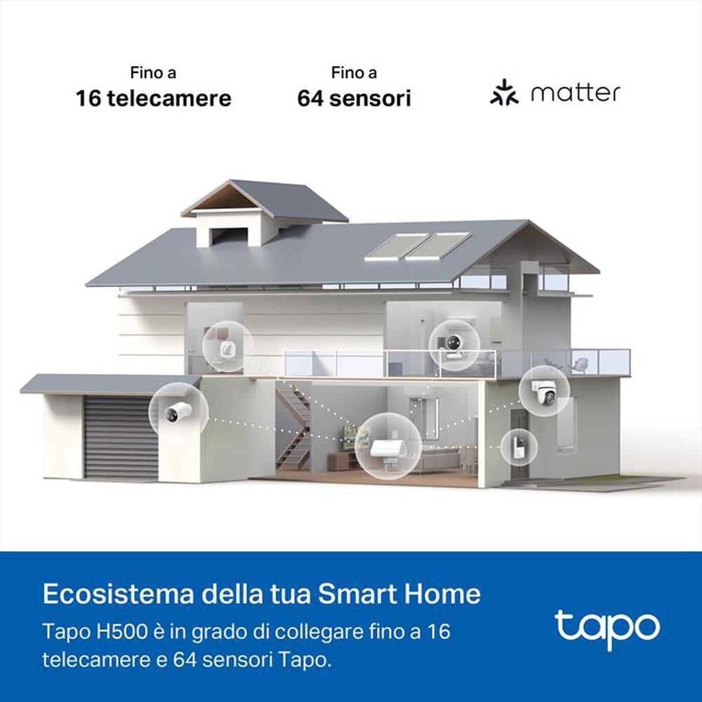 Immagine del prodotto TP-LINK - Tapo CentralHub SMART HOMEBASE-Bianco