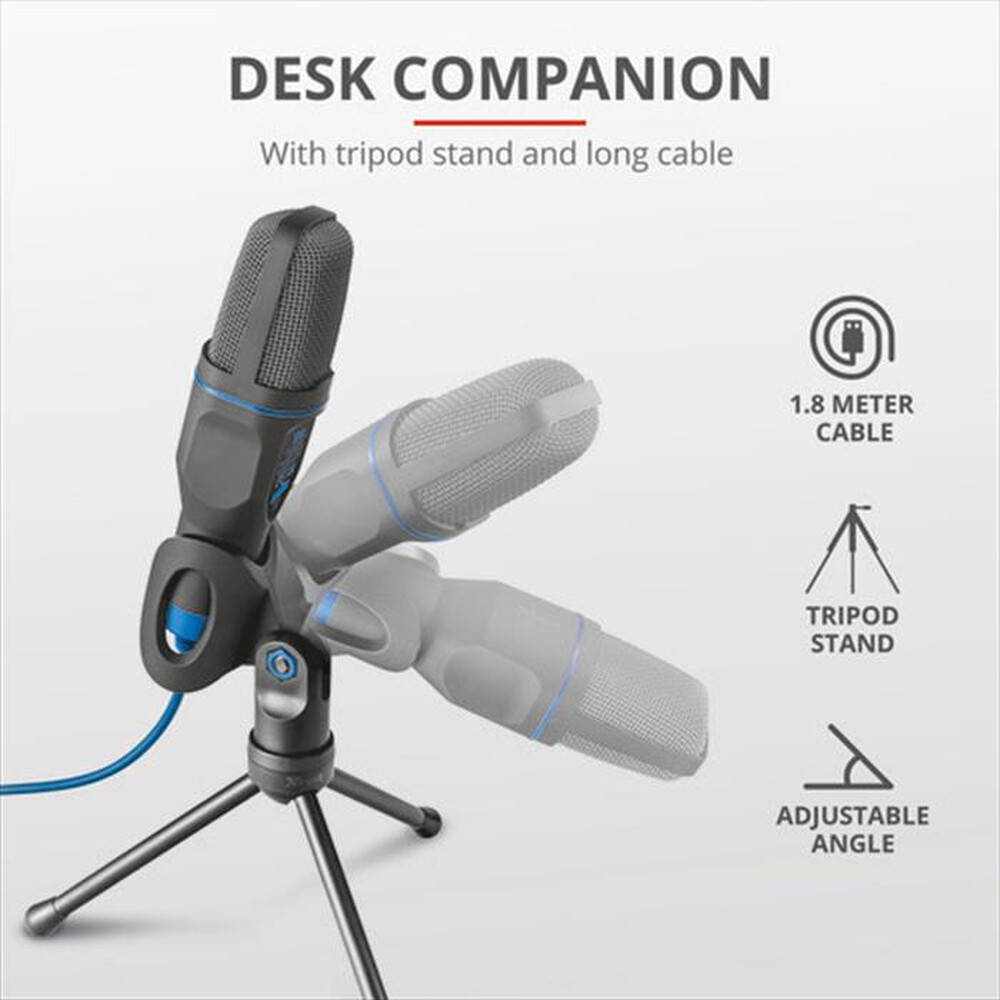 Immagine del prodotto TRUST - MICO USB MICROPHONE-Black