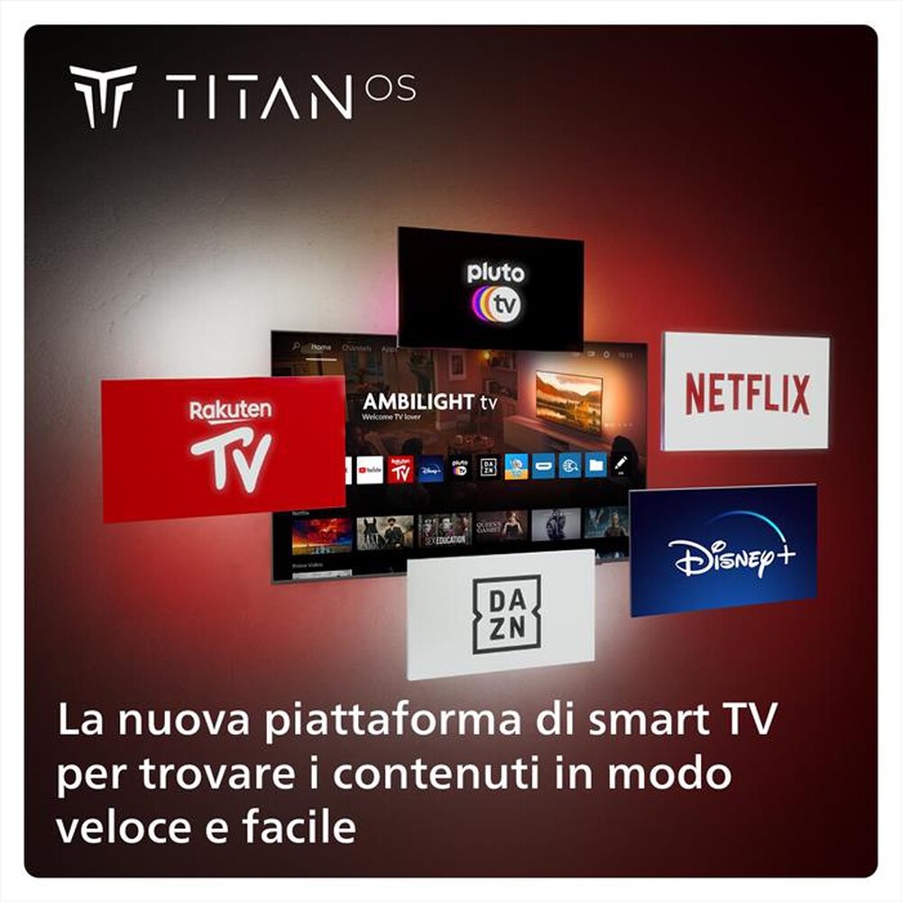 Immagine del prodotto PHILIPS - Smart TV LED UHD 4K 65" 65PUS8009/12-Black