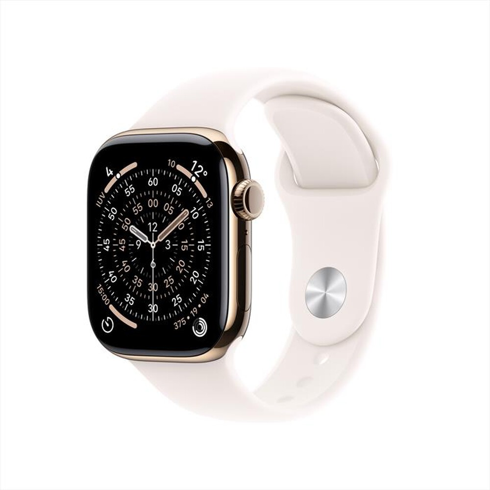 Immagine del prodotto APPLE - Watch Series 11 GPS + Cellular 42mm Titanio-Oro - Band Rosa Fard - M/L