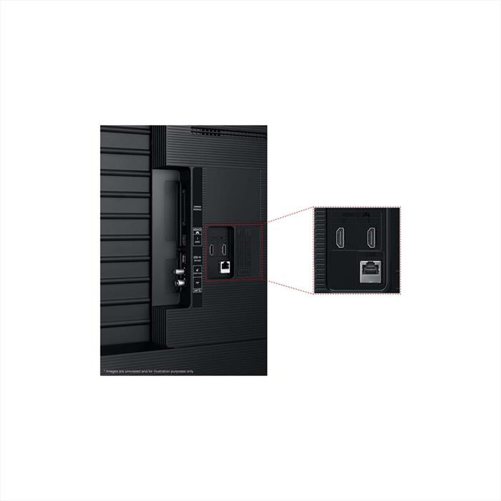 Immagine del prodotto SAMSUNG - Smart TV Mini LED 4K AI 75" UE75M80HAUXZT-Titan Black