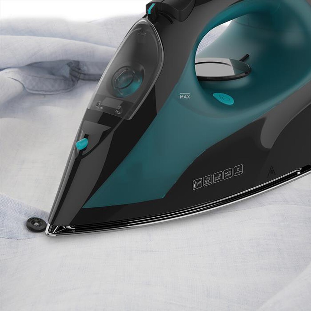 Immagine del prodotto BLACK & DECKER - Ferro da stiro a vapore BXIR2403E-Nero/smeraldo