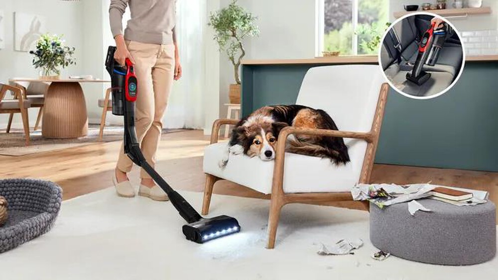 Immagine del prodotto BOSCH - Aspirapolvere ricaricabile BCS1041PET-Black,Red