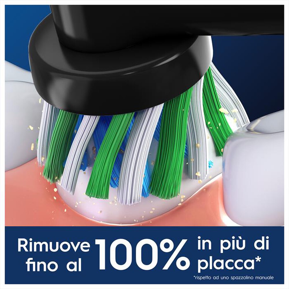 Immagine del prodotto ORAL-B - TESTINE PRO CROSS ACTION BLACK 3 TESTINE-NERO