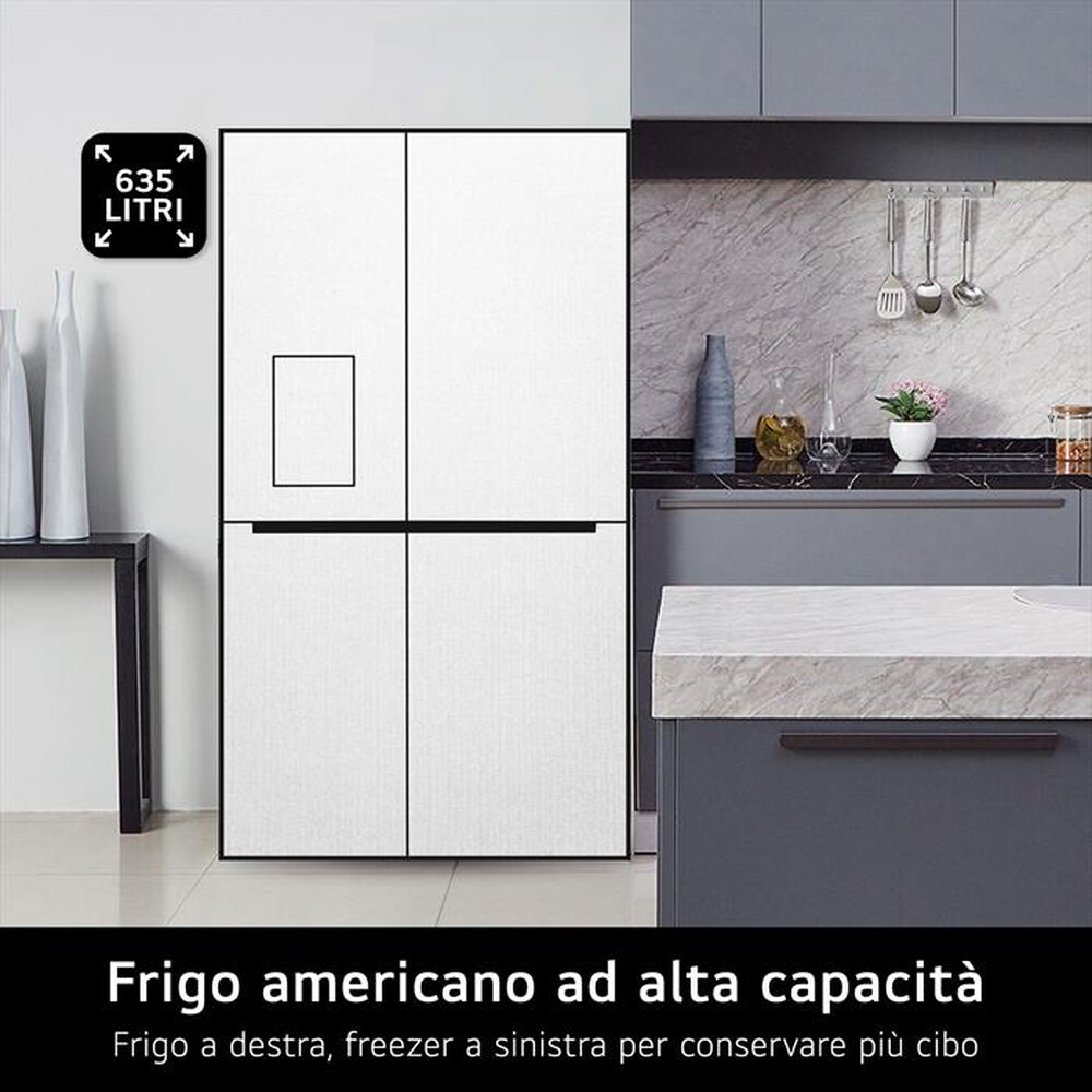 Immagine del prodotto LG - Frigorifero side by side GSGV80PYLD Classe D 635L-Silver