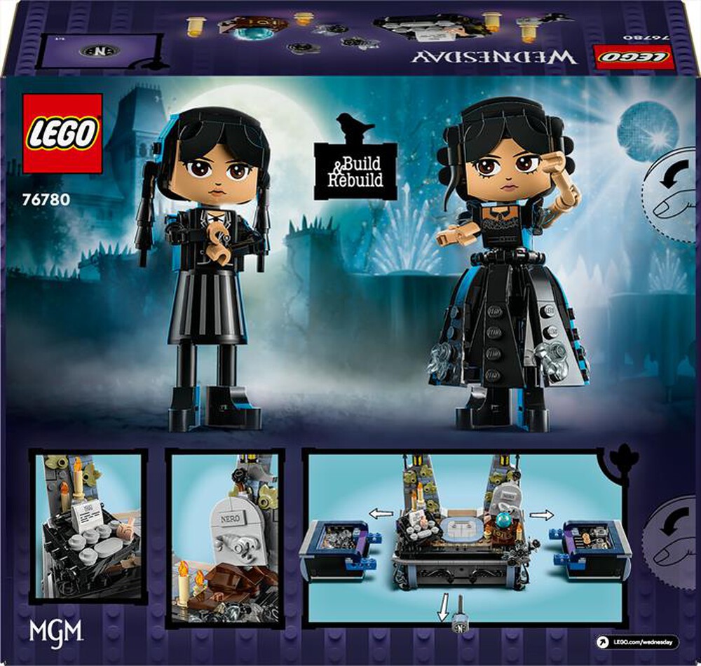 Immagine del prodotto LEGO - WEDNESDAY Personaggio di Mercoled&igrave; Addams 76780