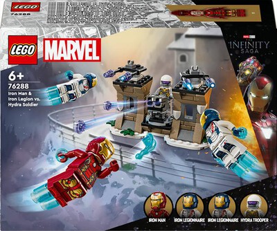 LEGO - Iron Man e Legione di ferro vs Soldato Hydra 76288