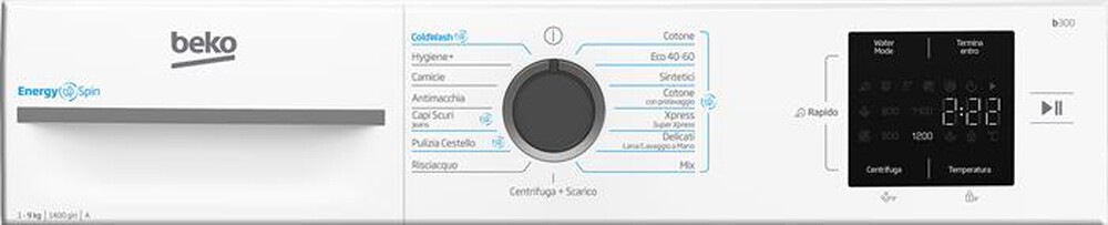 Immagine del prodotto BEKO - Lavatrice BMWU3941A 9 Kg Classe A-White