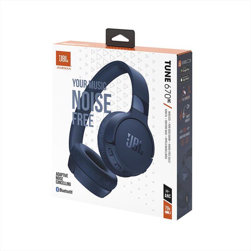 Immagine del prodotto JBL - Cuffia bluetooth TUNE 670NC-blu