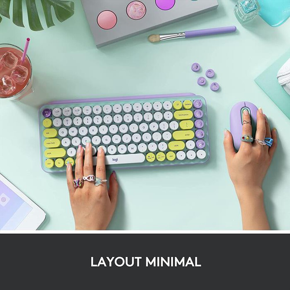 Immagine del prodotto LOGITECH - POP Keys Tastiera-Daydream