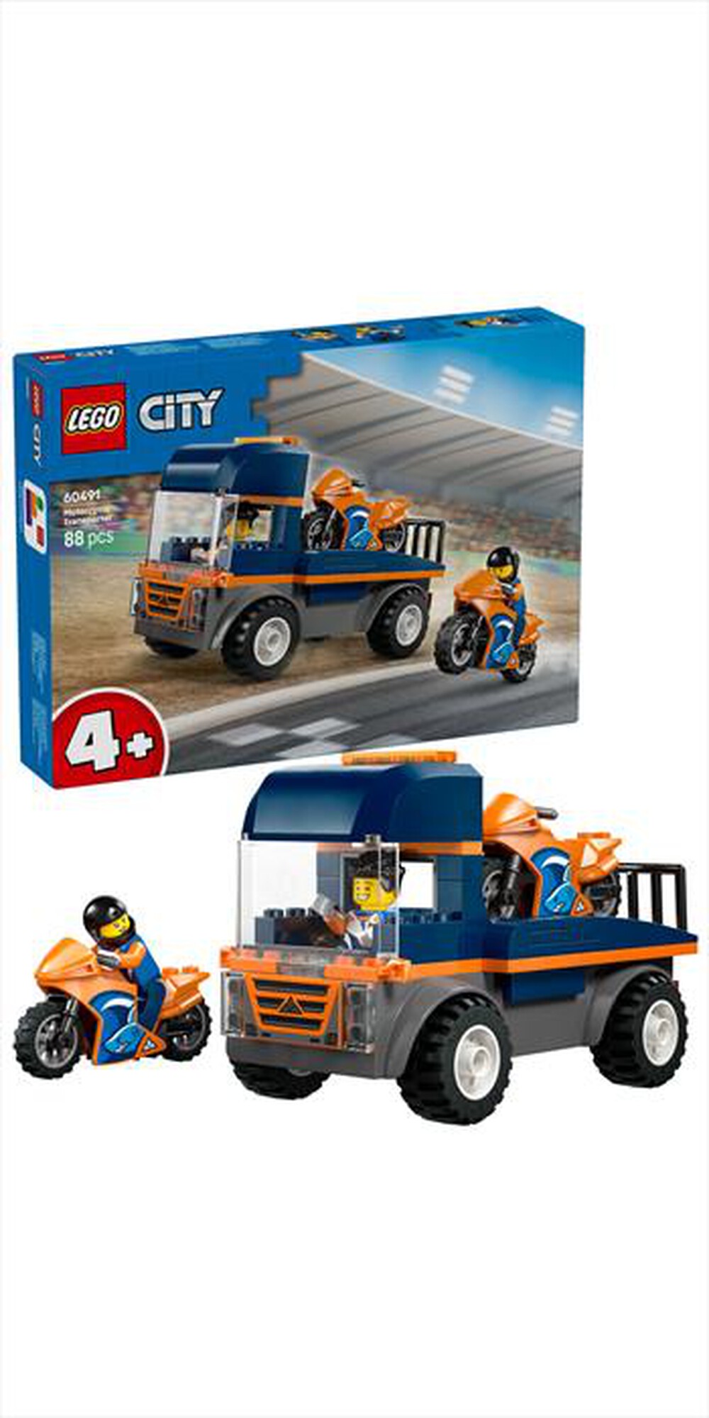 Immagine del prodotto LEGO - CITY Trasportatore di moto - 60491