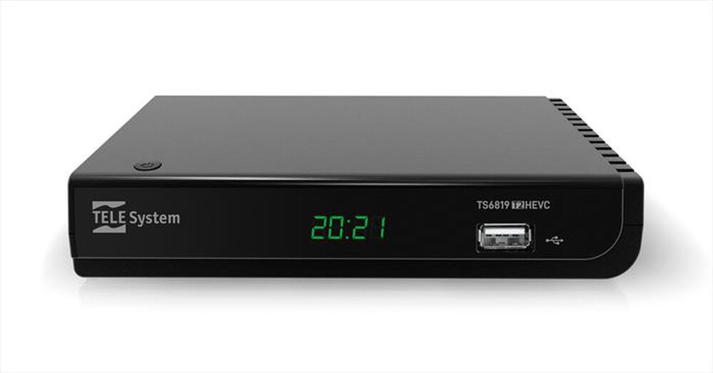 Immagine del prodotto TELESYSTEM - Decoder Digitale Terrestre HD HDR HLG TS6819-BLACK