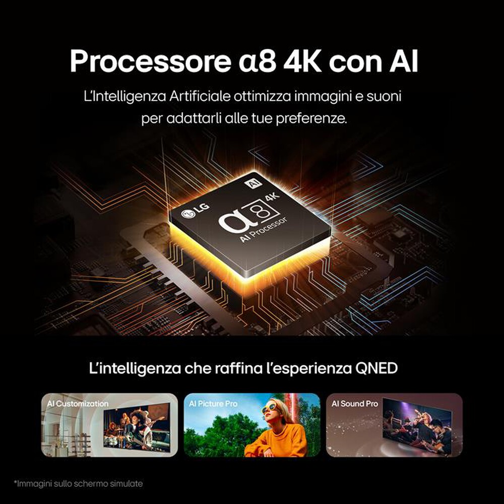Immagine del prodotto LG - Smart TV QNED Serie 89 UHD 4K 98" 98QNED89T6A-Nero