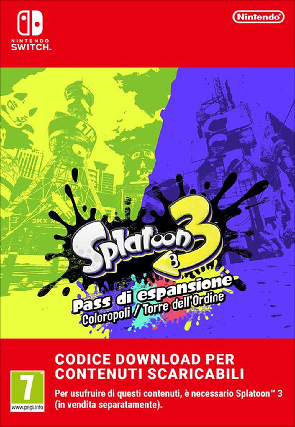Immagine del prodotto NINTENDO - PASS DI ESPANSIONE DI SPLATOON 3 - DLC