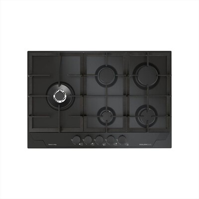 GLEM GAS - Piano cottura a gas GTP85THBK 74cm-Nero opaco