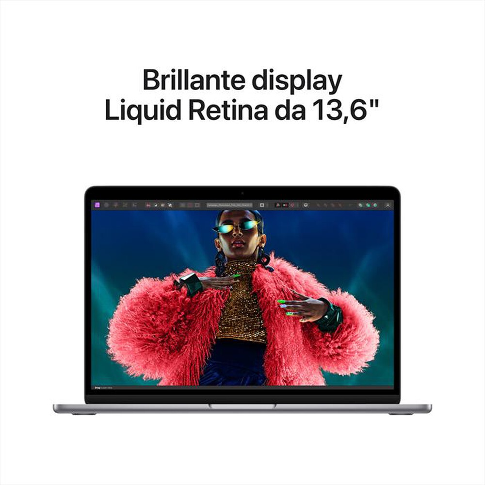Immagine del prodotto APPLE - MACBOOK AIR 13'' M3 CORE 8 CPU CORE 8 GPU 256GB-Grigio Siderale