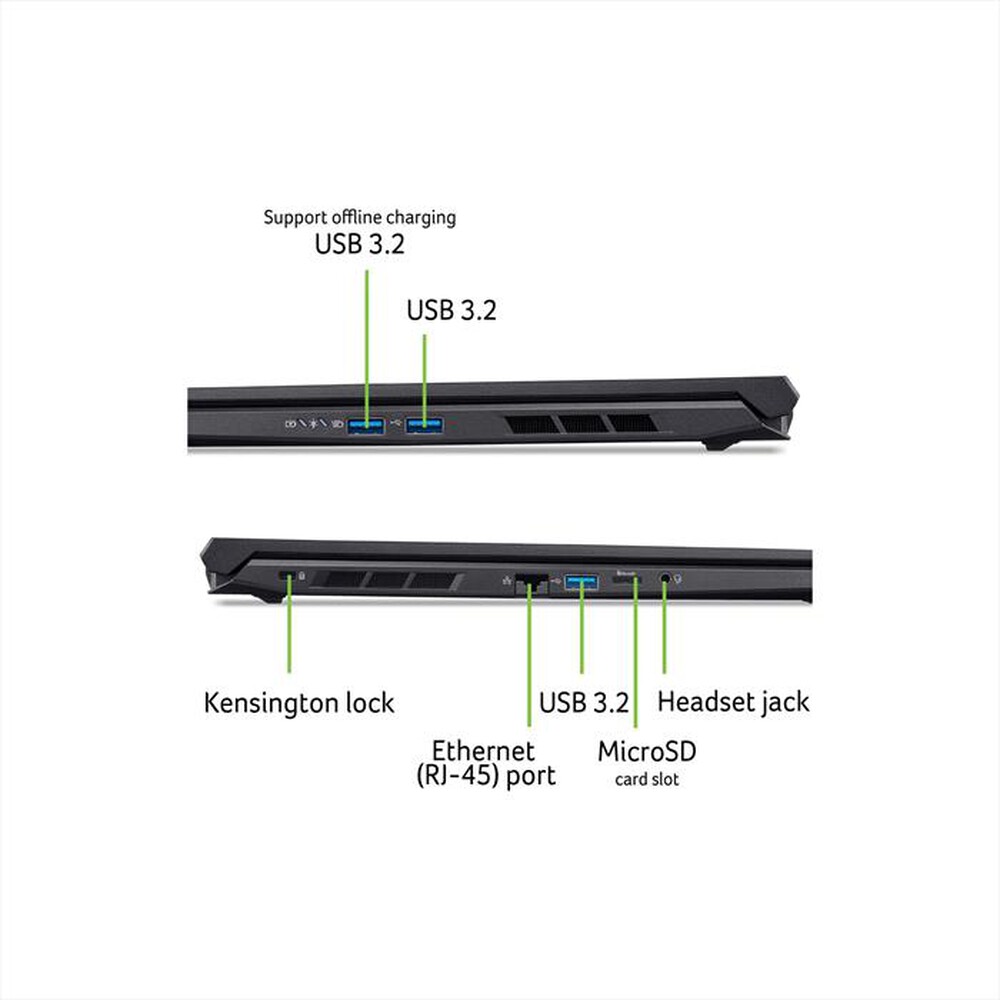 Immagine del prodotto ACER - Notebook gaming NITRO V 16 AI ANV16-42-R2RN 16"-Nero