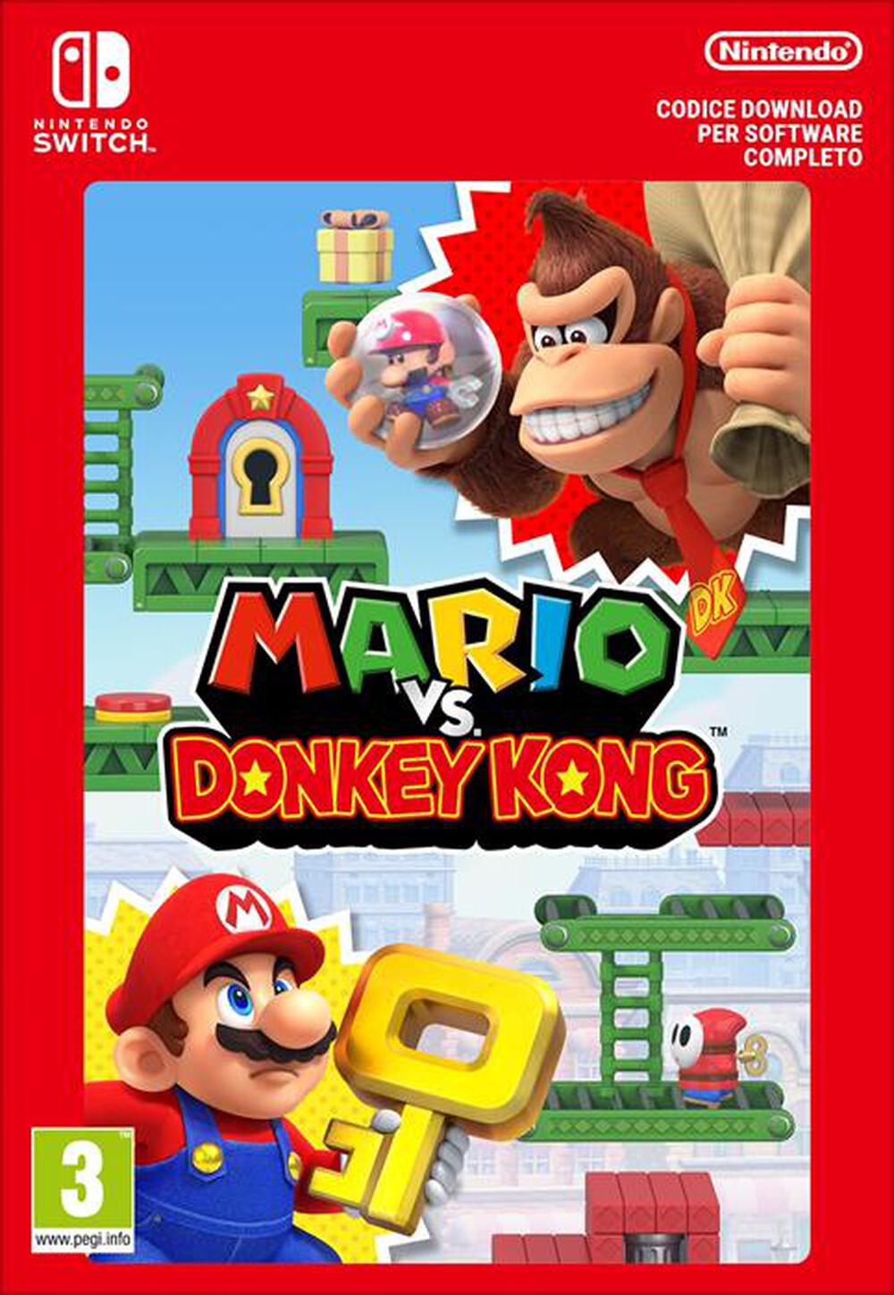 Immagine del prodotto NINTENDO - MARIO VS. DONKEY KONG - CODICE DOWNLOAD