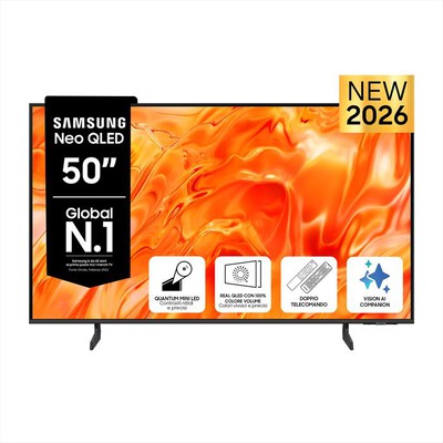 SAMSUNG - Smart TV Mini LED UHD 4K 50" QE50QN70HAUXZT-Titan Gray