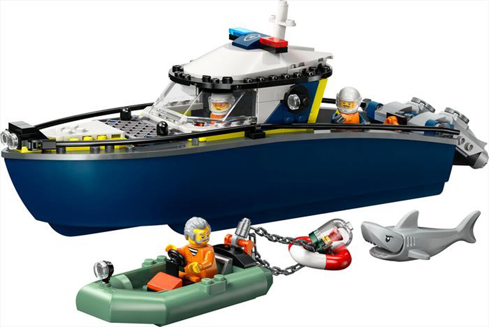 Immagine del prodotto LEGO - CITY POLICE Inseguimento motoscafo Polizia 60456
