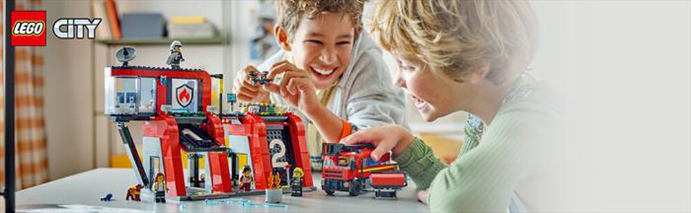 Immagine del prodotto LEGO - CITY Fire Caserma dei pompieri e autopompa 60414
