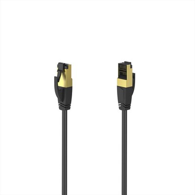 HAMA - CAVO RETE CAT 8 S/FTP, RJ45, 1,5 MT-Nero